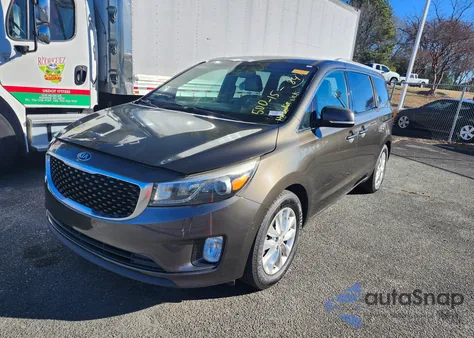 2015 Kia Sedona Ex из США, поврежденный, VIN KNDMC5C17F6023047